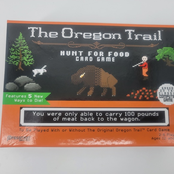 COPY - The Oregon Trail Hunt for Food Card Game 2-6 Players Ages 12+ only at Ta… - Picture 3 of 5